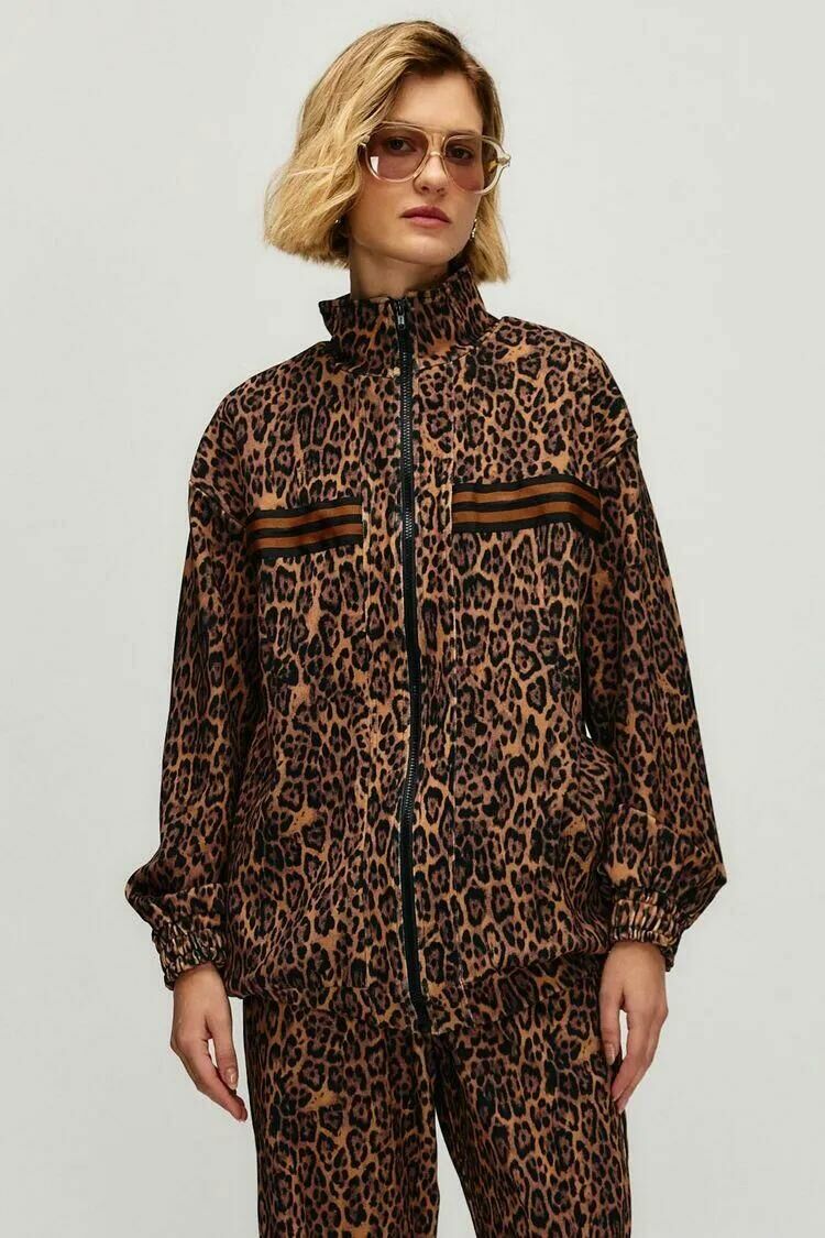 Imagem de Jaqueta Mica Estampada Jacquard City Le Blog